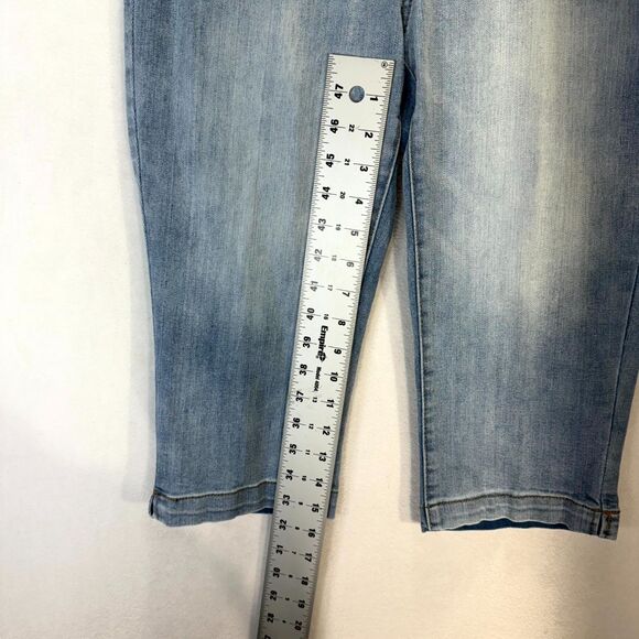 Seven7 Audrey Skimmer Jean Capris Womens‎ Size 8 - Picture 11 of 12